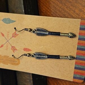 Silver Arrow Earrings